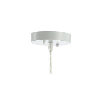 Luna 15.75" Bohemian Modern Woven Rattan/Iron LED Pendant - JONATHAN Y